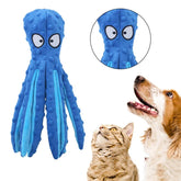 KUTKUT No Stuffing Crinkle Plush Squeaky Dog Toy for Puppy Teething Chew Toys, Durable for Interactive Dog Chew Toys, Fit for Small & Medium Dogs - kutkutstyle